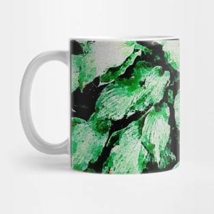 Leaf pattern Mug